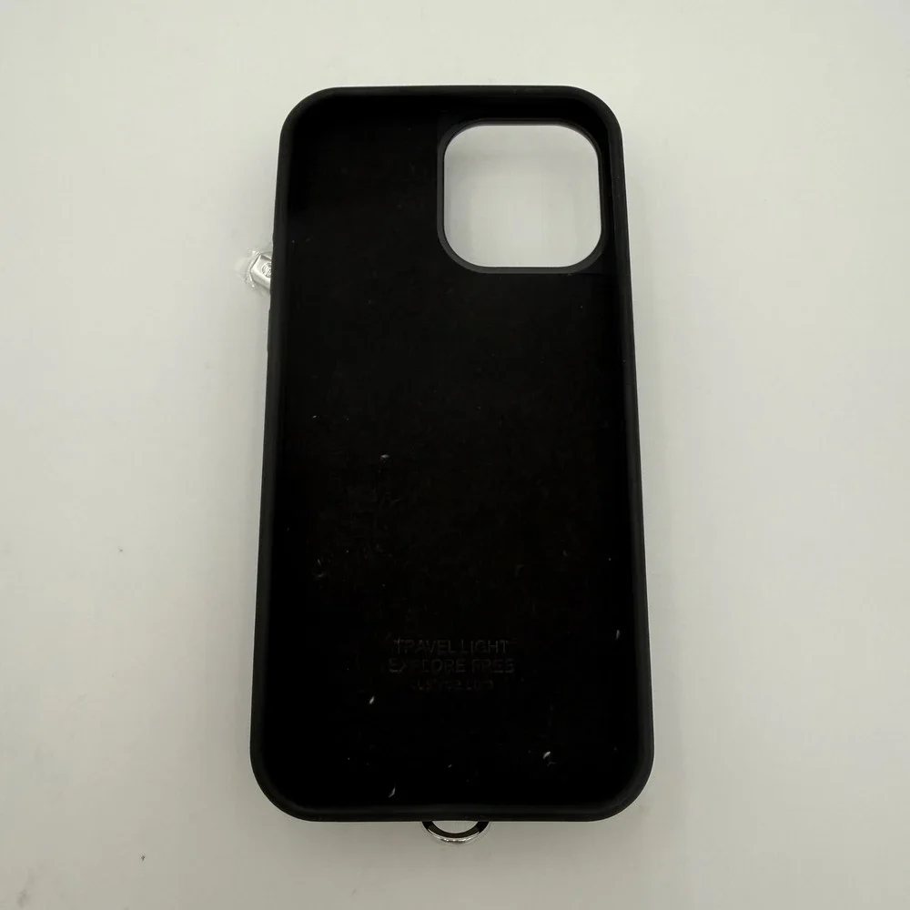 Custype‎ iPhone 13 Pro Wallet Case Black Zipper Pouch Card Holder NEW
